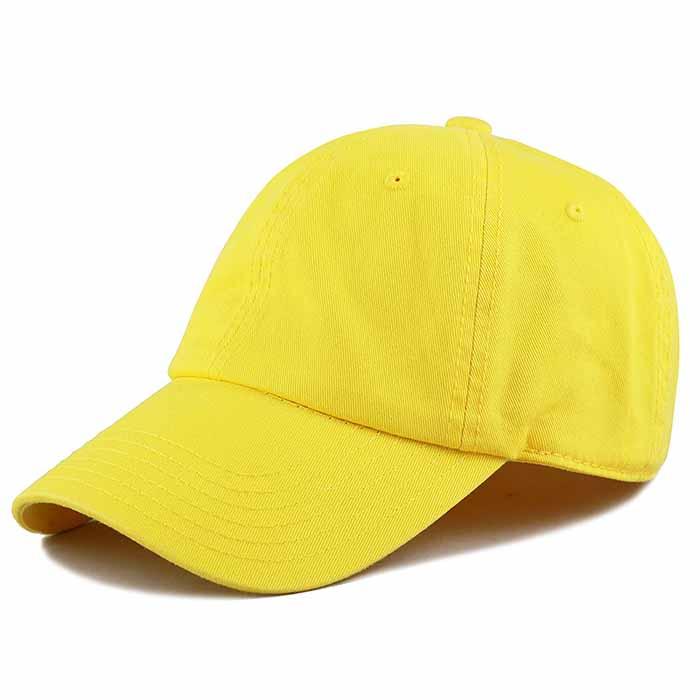 Newhattan 100% Cotton Solid Baseball