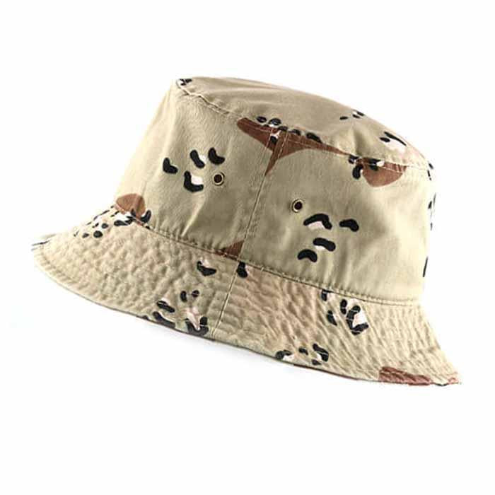 Newhattan Cotton Camo Bucket hats