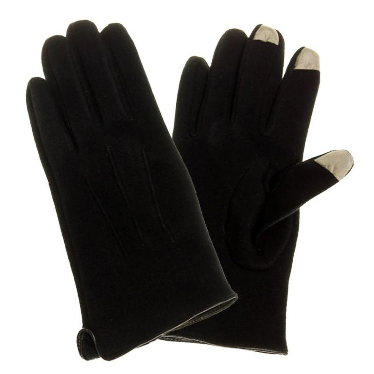 Solid Color Screen-Touch Gloves - 12Pc Set