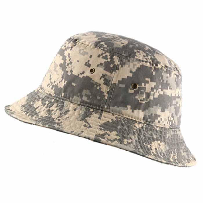 Newhattan Cotton Camo Bucket hats