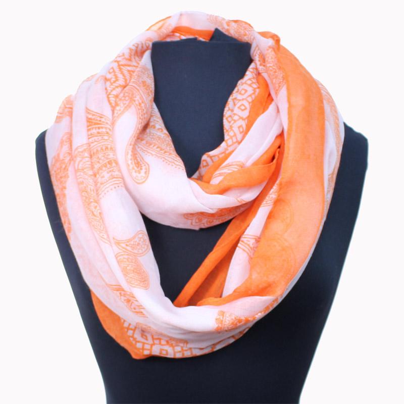 Printed Infinity Scarf