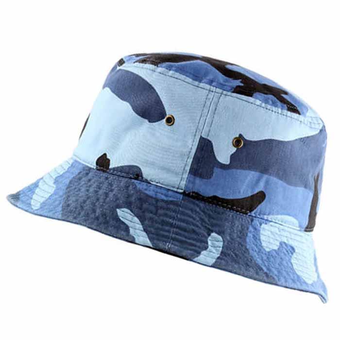 Newhattan Cotton Camo Bucket hats