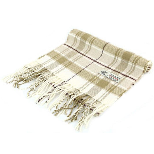 Plaid Cashmere Feel Scarf 12-pack, 2 Colors