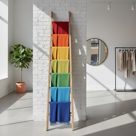 5 Creative Ways to Display Scarves to Boost Your Boutique Sales