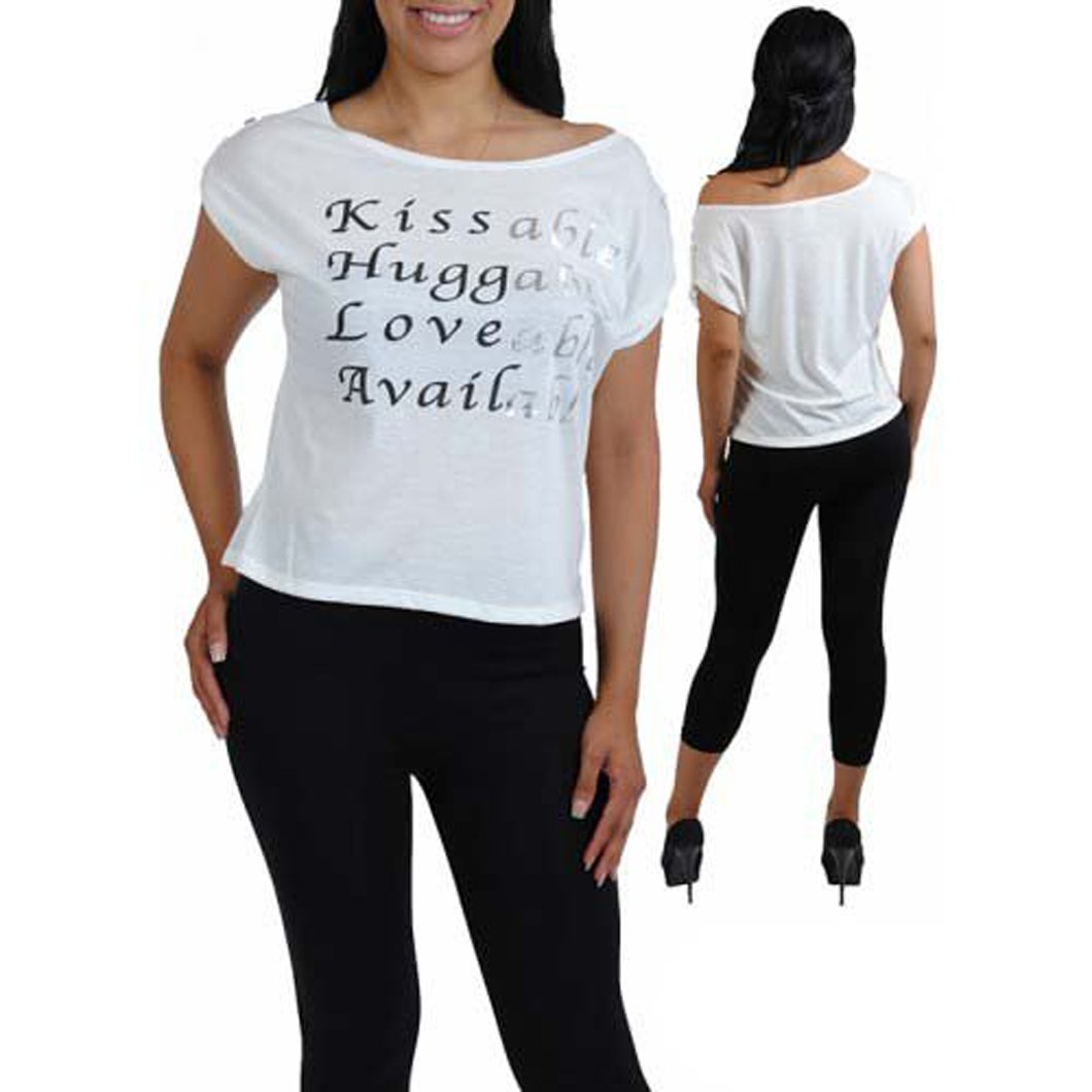Wholesale Bulk Lot: Fashion Crop Top (Large, White) Reseller Pack