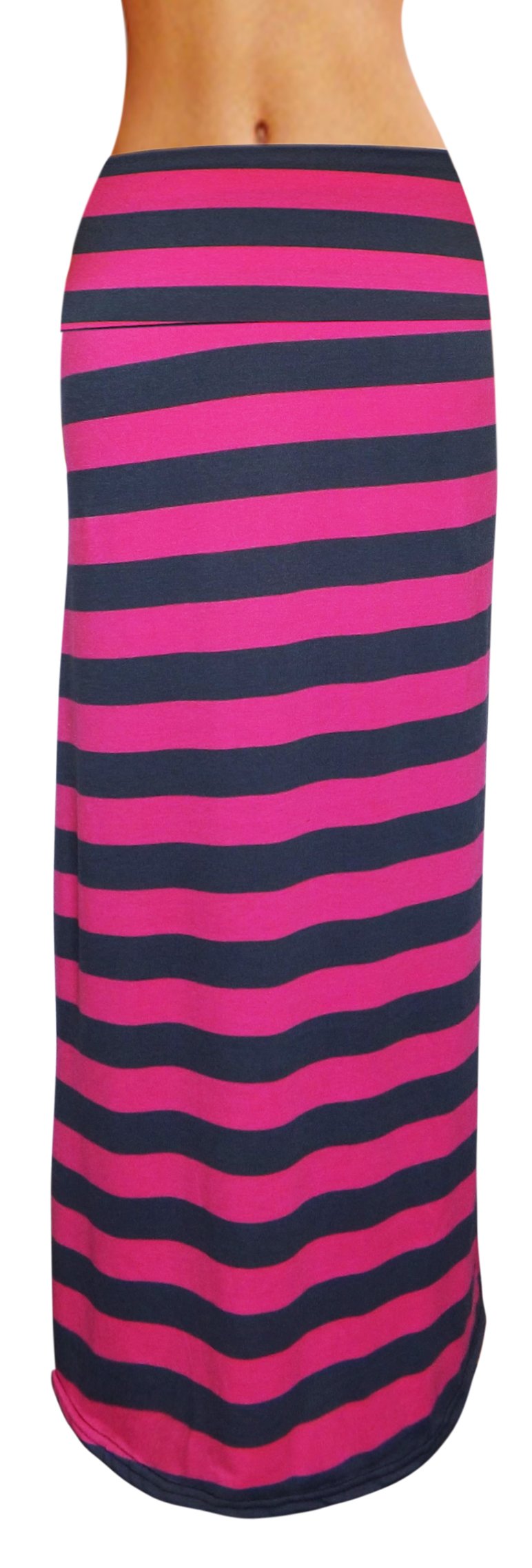 Wholesale Bulk Lot: Fold Over Waist Banded Maxi Skirt Variety Reseller Listing