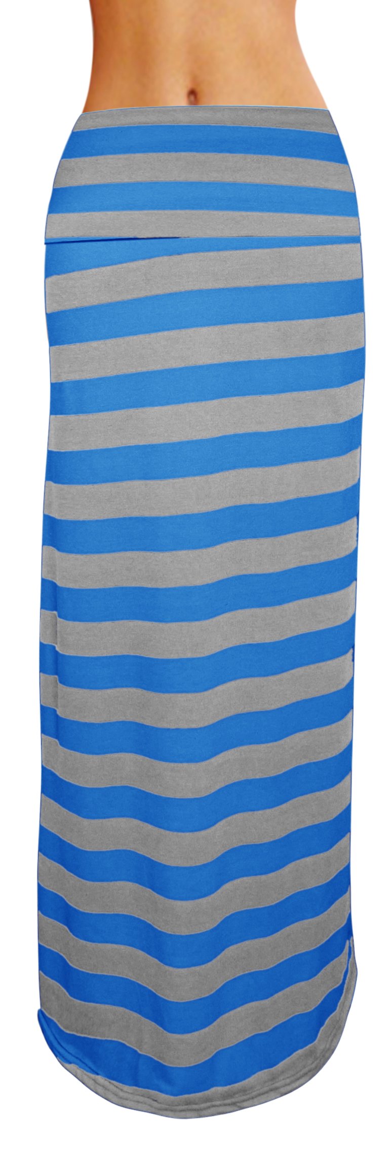 Wholesale Bulk Lot Reseller Variety Fold Over Waist Banded Maxi Skirt