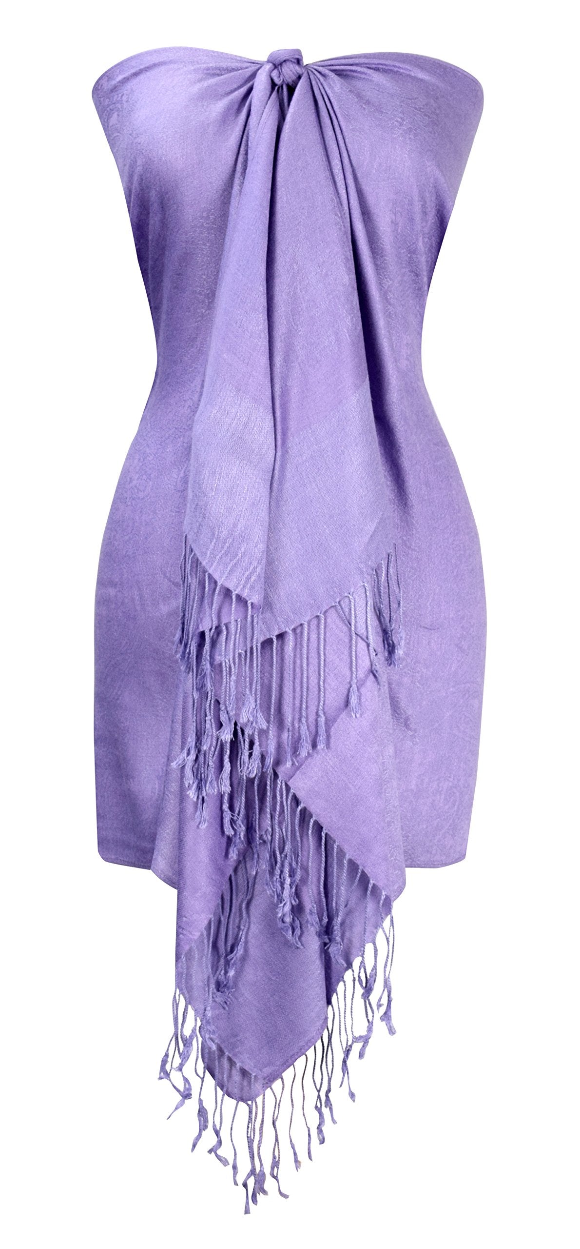 Wholesale Lot Vintage Jacquard Paisley Shawl Wrap Lavender Reseller Bulk Pashmina Scarf