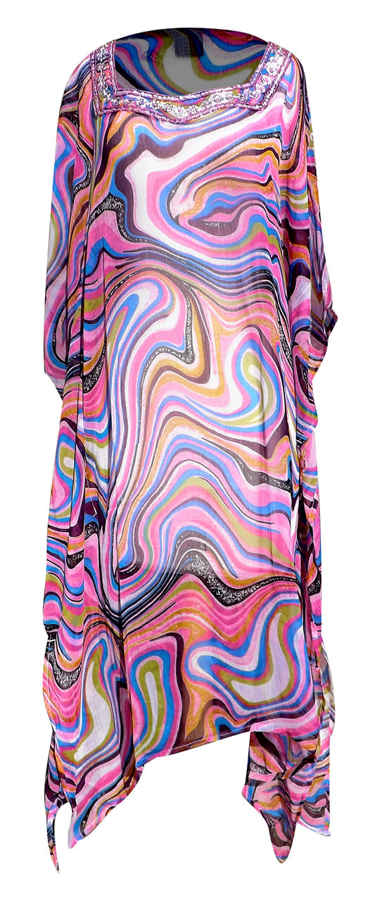 Wholesale Bulk Lot: Bohemian Summer Tunic Beach Cover Up Dress Reseller