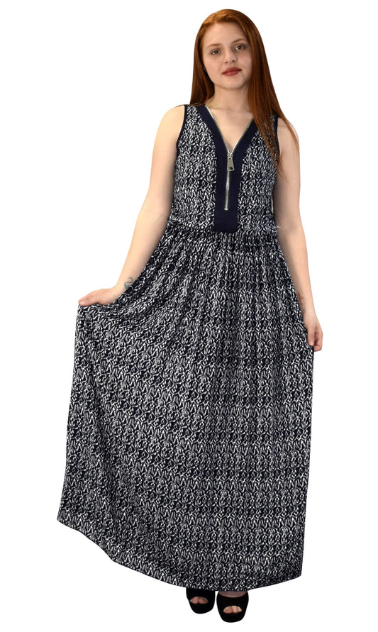 Wholesale Bulk Lot: Womens Exotic Floral Boho Tahiti Maxi Dress Black Small