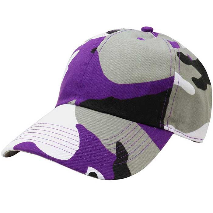 Newhattan Camo Baseball Cap Hats
