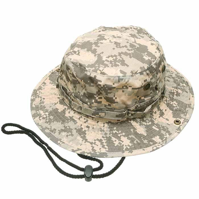 Newhattan Cotton Camo Safari Bucket hats Foldable