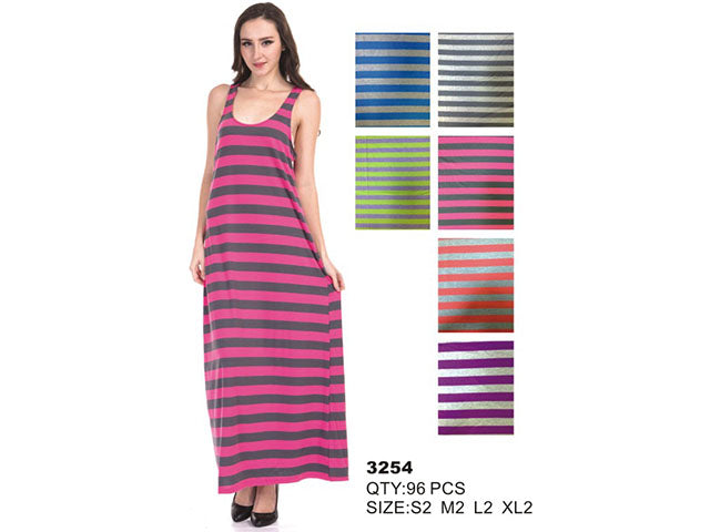 Stripe Dress GDPW3254-AT
