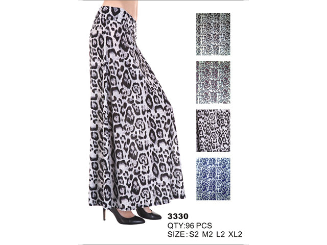 Animal Print Maxi Skirt GDPW3330-AT