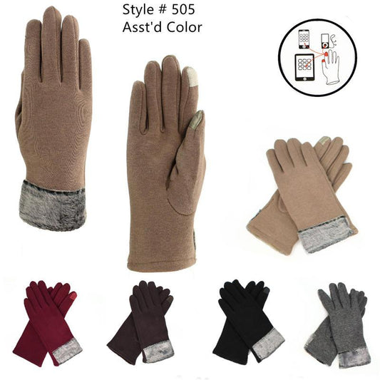 12-pack Wholesale Women's's Winter Texting Gloves Touch Screen -