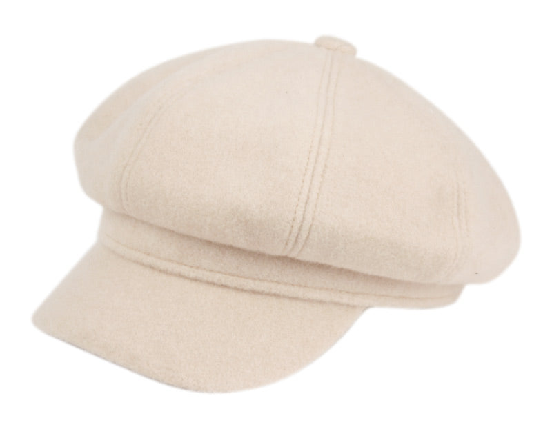 Ladies Wool Blend Cabby Hat