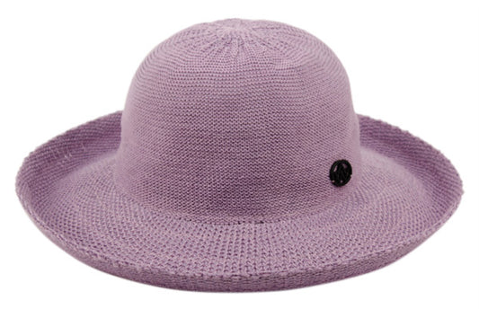 Wide Brim Sun Bucket Hats With Roll Up Edge