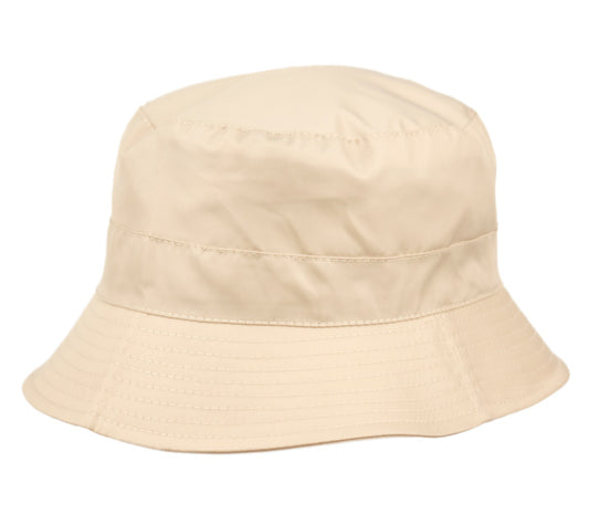Waterproof Packable Rain Bucket Hats W/Zipper Closure