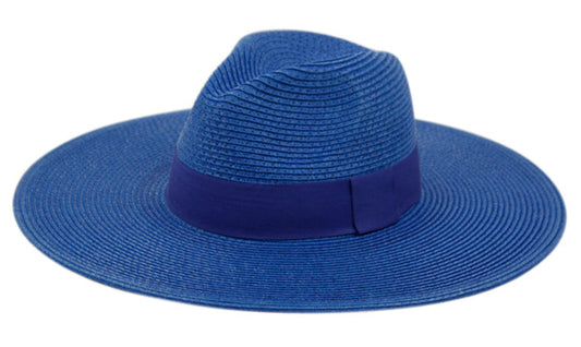 Wide Brim Braid Paper Straw Panama Floppy Hats