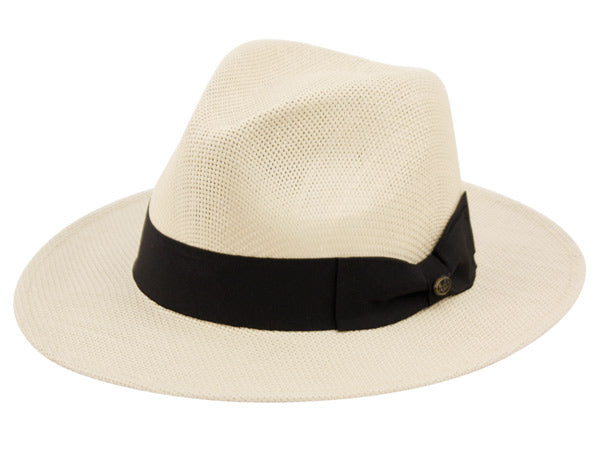 Panama Paper Straw Hats With Grosgrain Band