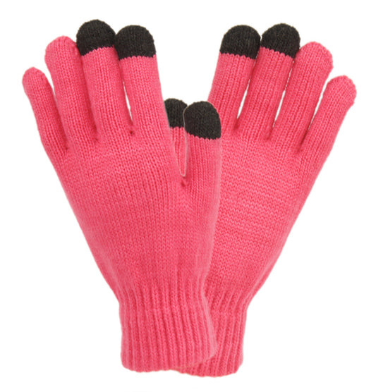 Unisex Knit Glove With Screen Touch