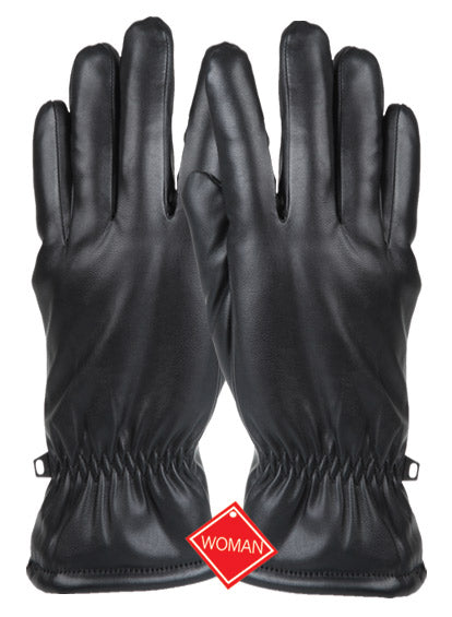 Ladies Faux Leather Glove