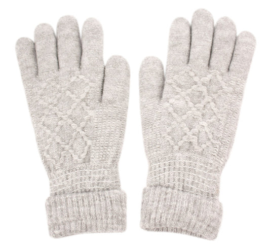Fuzzy Inner Knit Glove
