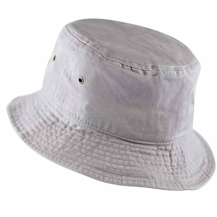 Newhattan 100% Cotton Solid Bucket hats