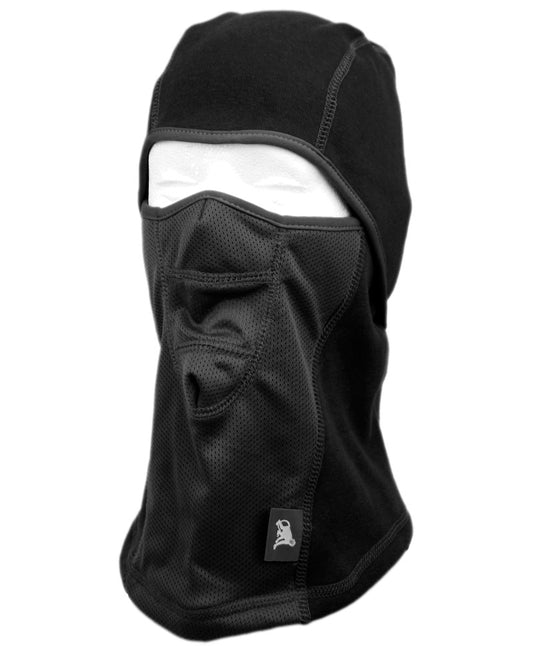 Winter Face Cover Sports Mask W/Front Mesh & Fur Lining