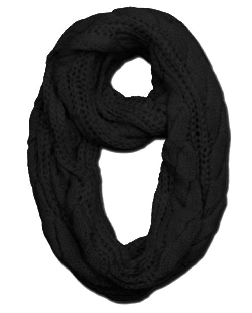Winter Neck Warmer Infinity Knit Scarves