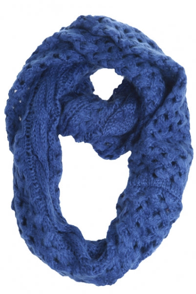 Winter Neck Warmer Infinity Knit Scarf