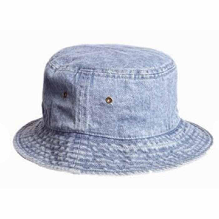 Newhattan 100% Cotton Denim Bucket hats