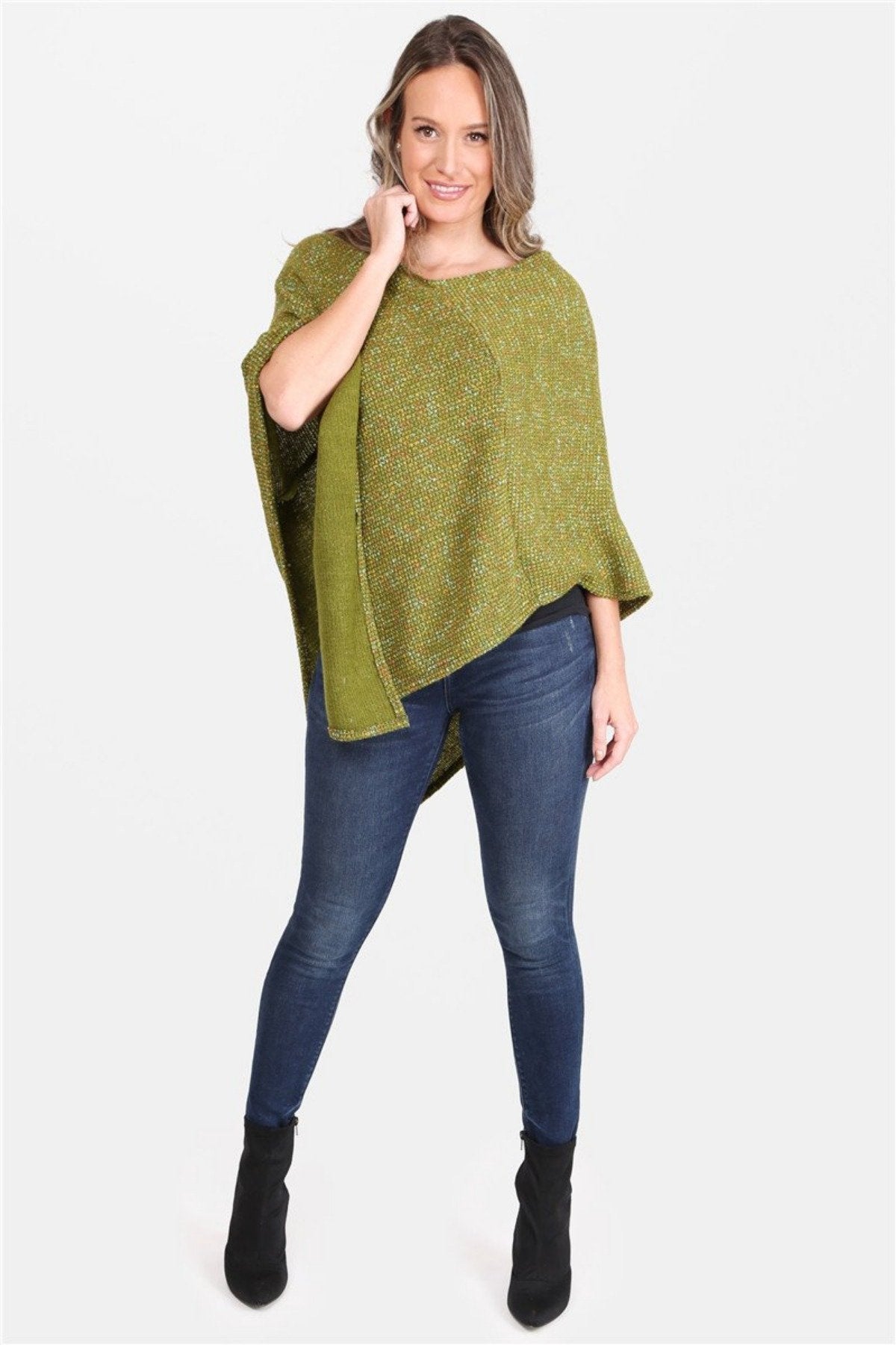 Speckled Poncho